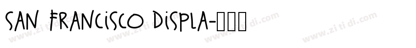 San Francisco Displa字体转换